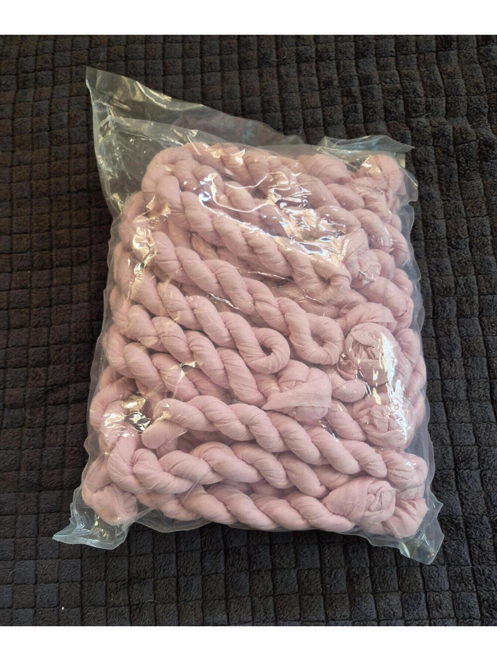 Light Pink Roving Fiber Pack/Set for Craft Spinning
